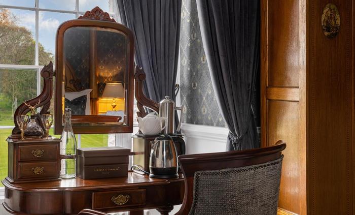 Plas Dinas was the former home of Lord Snowdon and has recently been awarded best hotel in wales by visit wales